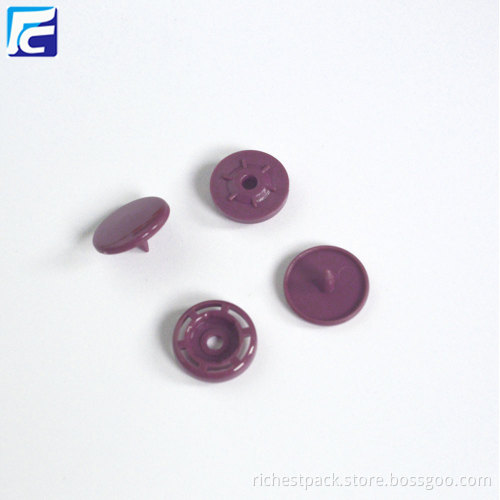 Custom Logo Plastic Snap Fastener For Children Clothes